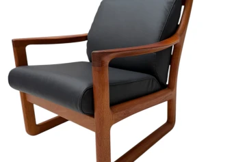 Mid-Century Modern Chairs and Hocker by Johannes Andersen for Silkeborg, 1960s